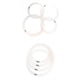 thumbnail image 1 of 2 Paquetes Drum Suffler Damening Tone Tonen Anillos Para El Instrumento De Percusión, 1 of 6