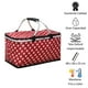 thumbnail image 2 of Bolso Termico Plegable Puntos Rojos Cooler Canasta Picnic, 2 of 6