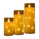 thumbnail image 1 of Pack 6 velas LED luz cálida transparente, 1 of 3