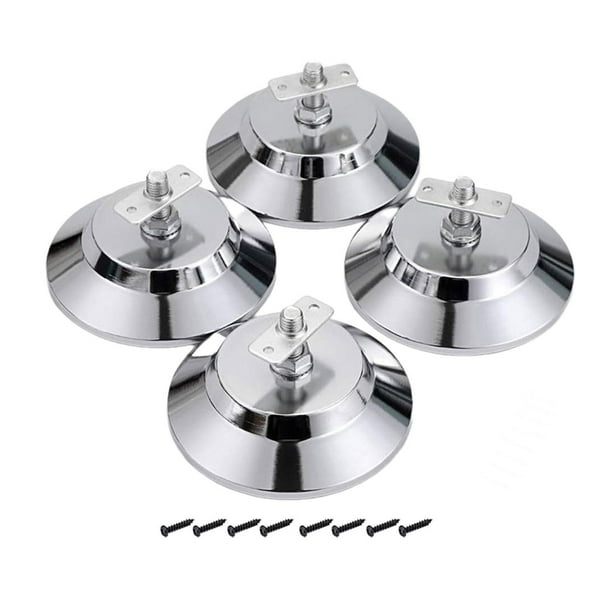4 piezas de niveladores de patas de mesa de billar, piezas de repuesto para pies de nivelación de mesa, pies de mesa de billar livianos para mesas de