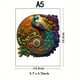 thumbnail image 1 of Wooden Jigsaw Puzzles For Adults Kids,Enchanting Peacock Puzzle With Beautiful Gift Package, Wooden Animal Puzzle, Unique Shaped Pieces, Best Gifts For Adults And Kids Family Game, 1 of 5