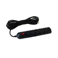 Rema - Alargador Con Luz Piloto 5 Posiciones 5 Metros Negro