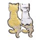 thumbnail image 3 of Reversible Dos Gatos Lentejuelas Parche Insignia Hierro En Apliques DIY Craft, 3 of 4