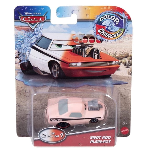 Toy Disney Cars Color Changers Snot Rod 2021 a escala 1:55