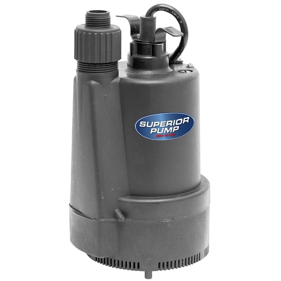 Bomba de Agua Superior Pump 91330 1/3 HP 2400 GPH Elevación 3 m