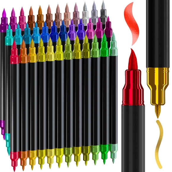 Marcadores de pintura acrílica ARTISTRO 36 Metallic para múltiples superficies