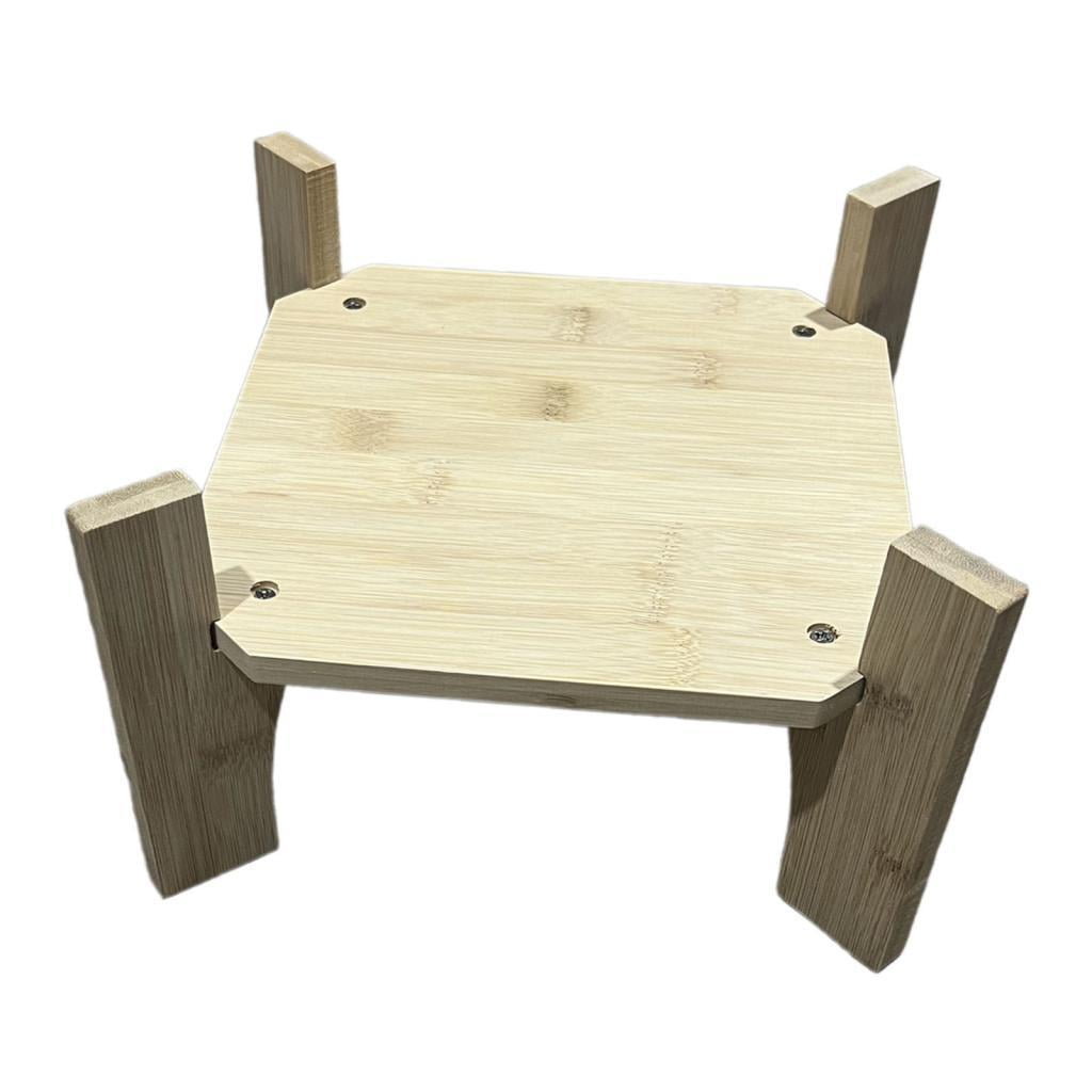 Magideal - Soporte Dispensador De Agua Helada, Elevador De Exhibición De Madera, Base Dispensadora De Bebidas, Soporte Multiusos Para Acuario Pequeño Para Bodas