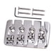 thumbnail image 4 of columpio de puente de silla de guitarra para piezas de bajos eléctricos de 4 cuerdas, 4 of 4