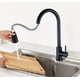 thumbnail image 3 of Llave de Cocina Monomando con Ducha Extraíble Negro Mate, 3 of 3