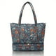 thumbnail image 1 of Quilted Travel Tote Bag For Women, Paisley Flower Padded Shoulder Bag, Carry On Weekender Bag With Shoes Compartment, 1 of 3