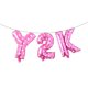 thumbnail image 1 of Set de globos de fiesta RUIANSI Y2K rosa con corazón 40 cm, 1 of 3