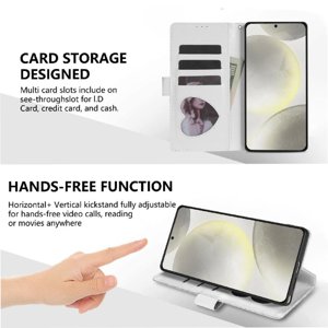 Funda Para Foxdock Elegante Funda Samsung Galaxy A26 Glitter Con Cremallera-Ideal Para El Uso Diario