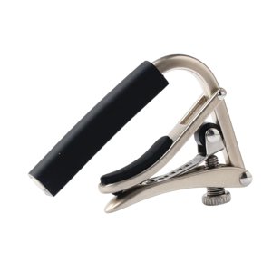 Bothyi - Cejilla De Guitarra De Metal Ligera Y Resistente, Instrumento De Cuerdas, Accesorio Para Guitarra, Color Plata Mate