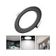 thumbnail image 1 of Foco Plafon Led Embutido Redondo 18w Luz Fria Borde Negro, 1 of 3