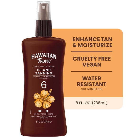 Aceite Bronceador Hawaiian Tropic Spray SPF 6 236ml