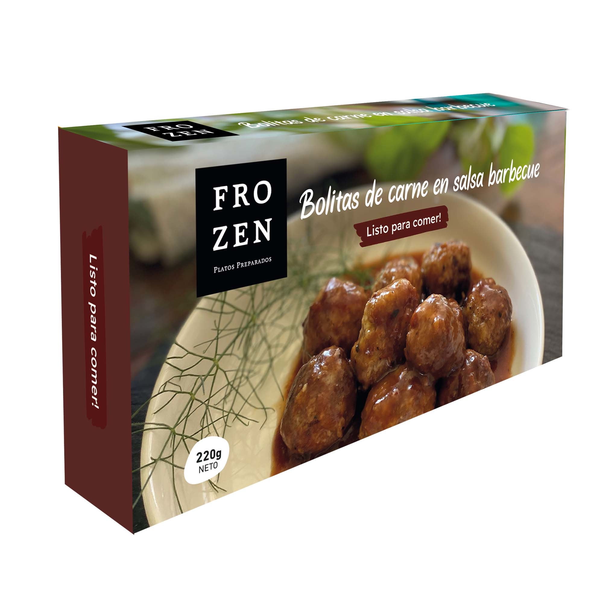 Bolitas De Carne En Salsa De Bbq 220 g Frozen