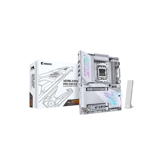 Gigabyte X870E Aorus Pro X3D Ice