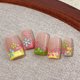 thumbnail image 4 of Xiao Hua Stickers Blancas para Impresión de Uñas DIY -2 Hojas, Diseño floral de Uñas, Stickers Florales Autoadhesivas para Uñas, Suministros de Arte de Uñas Impresos, 4 of 5