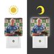 thumbnail image 3 of Erling Haaland Luz nocturna LED con sensor de anochecer a amanecer para dormitorio, baño, pasillo, escaleras - Lámpara LED nocturna de enchufe, 0.5W - 1 pieza, 3 of 6