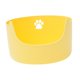 thumbnail image 5 of Bandeja De Arena Para Mascotas Con Parte Superior Abierta, Orinal Para Gatito, Inodoro, Caja De Arena Para Gatos Duradera, L Amarillo, 5 of 5