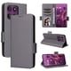 thumbnail image 1 of Funda Cartera para Motorola MOTO Edge 60S Pro Tapa Flip con Ranuras y Soporte Gris, 1 of 5