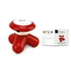 thumbnail image 3 of Masajeador Portátil A Pilas O Conexión Usb Color Rojo - Ps, 3 of 3