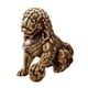 thumbnail image 2 of Estatua De León Chino De Latón, Figura De Mascota De Té, 1x1 Pulgadas, Para Colección De Mesa Auxiliar Derecha, 2 of 5