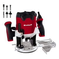 Fresadora Einhell Te-Ro 55 Kit + Set Fresas Rojo