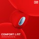 thumbnail image 4 of Puntas de espuma AutoLine Pro Mediano Rojo (3 pares) para AirPods Pro 3ª generación, 4 of 9