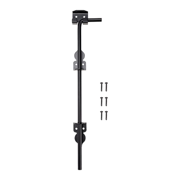 Pestillo De Tierra Para Puerta, Pasador De Tapón De Puerta De Hierro Para Puerta De Patio De Granero, Resistente Al Agua, 18 Pulgadas