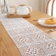 thumbnail image 3 of Camino de mesa de encaje de algodón con borlas, blanco, rústico, de macramé, para decoración de bodas, hogar, comedor, 24 x 180 cm, 3 of 8