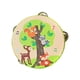 thumbnail image 3 of Pandereta De Mano De Madera, Juguete Educativo Con Campanas De Mano Para Juegos De Baile, Juguetes KTV De 15 Cm, Zorro, 3 of 5