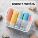 thumbnail image 3 of Set Botella De Viaje Dispensadora 17 Contenedores Accesorios, 3 of 7
