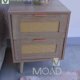 thumbnail image 2 of Velador Eames Mesh Doble MDF y Madera Sólida de 55cm, 2 of 5