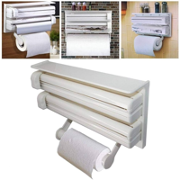 Movi - Dispensador De Cocina 3 En 1 Para Papel Film Y Aluminio