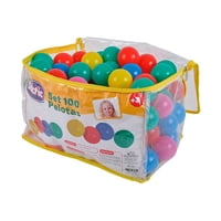 Set De Pelota Plástica 6Cm Dactic Malla100 Uds