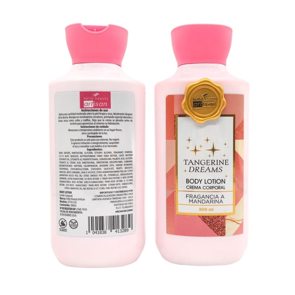 Crema Hello Beauty Corporal Aroma Mandarina, 1 Un