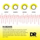 thumbnail image 3 of Cuerdas para bajo eléctrico DR Strings Hi-Beam Round Core Medium 5, 3 of 8