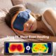 thumbnail image 4 of Mascarilla ocular MORLIDEN calentable en microondas – azul marino, 4 of 7