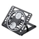 thumbnail image 2 of Almohadilla De Enfriamiento Para Computadora Portátil Con 2 Ventiladores Silenciosos Soporte De Enfriamiento Liviano Para Computadora Portátil Negro, 2 of 5