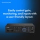 thumbnail image 5 of Interfaz de audio Fender Quantum LT 4 | 4x2 USB-C para música, 5 of 8