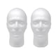 thumbnail image 5 of 2 Soportes Para Cabeza De Maniquí De Espuma Para Hombre, Color Blanco, Para Joyería, Salón De Casa, 5 of 5
