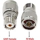 thumbnail image 2 of 3 conectores N macho a UHF hembra, convertidor de conector coaxial N macho a PL259 hembra SO-239 para antena de radio RF., 2 of 5