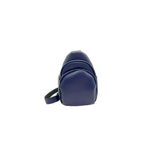 Todopiel - Bandolera Ecocuero Azul Marino Cru36