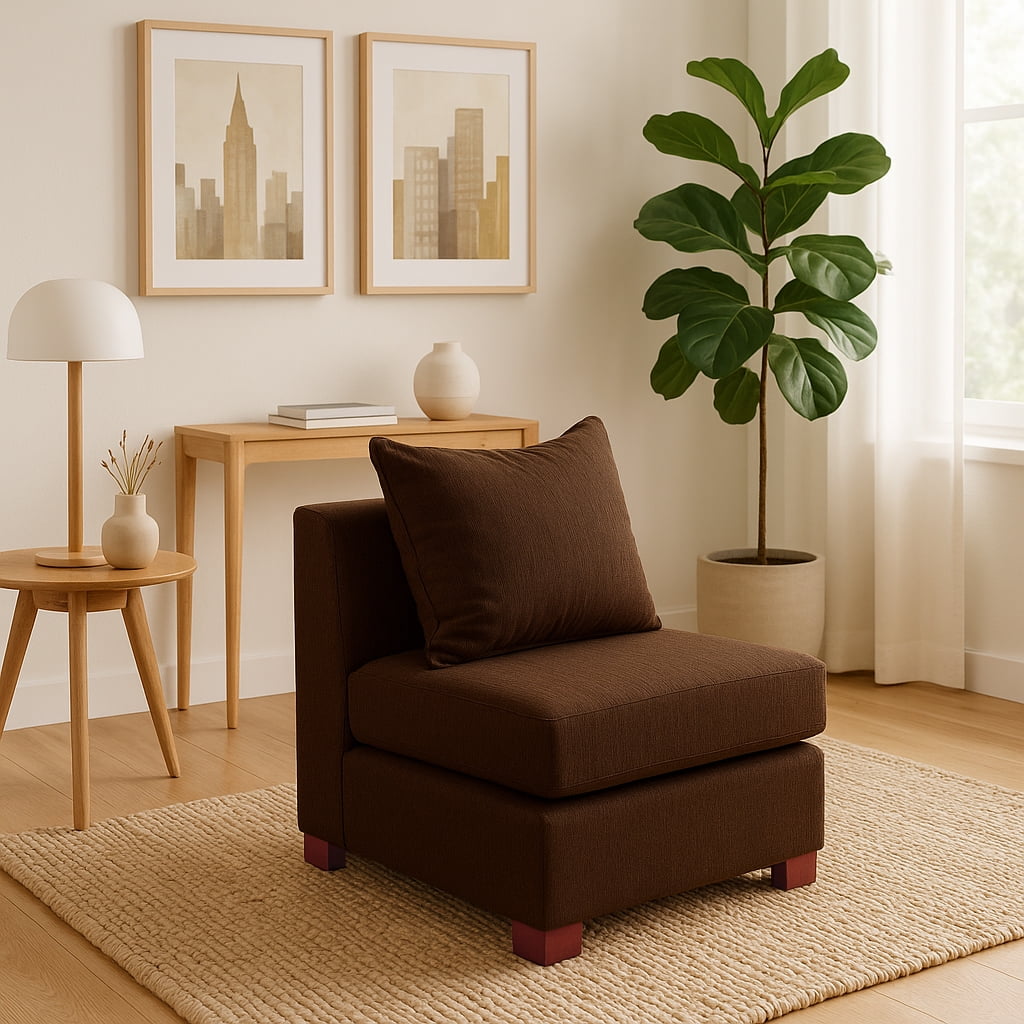 Dkora - Sofa 1 Cuerpo Evans Café