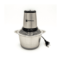 Importclick - Picador Picatodo Cortador Carne Verduras Eléctrico 2 L Plateado