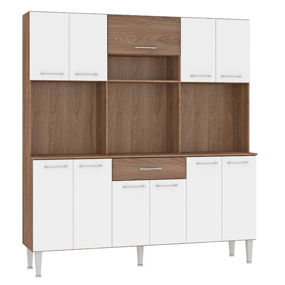 Kit Cocina Emi Modelo 160 Café - Blanco