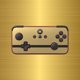 thumbnail image 1 of Controlador coleccionable inalámbrico CRKD NEO S Retro Gold, 1 of 8