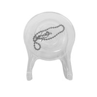 Magideal - Tapa De Inodoro, Tapa De Tope De Tanque De Inodoro Con Cadena De Acero Inoxidable, Tapa De Tapón De Inodoro Resistente, Tapa De Sellado De Pvc Para El