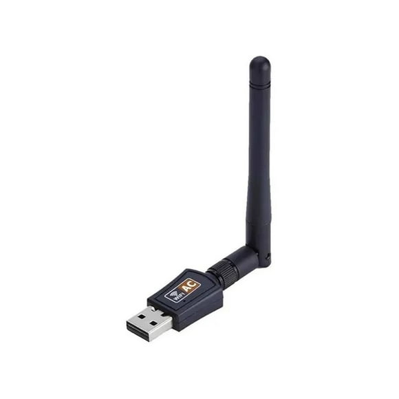 Adaptador Wifi Usb 5g Y 2.4 g Con Antena Doble Banda 600mbps